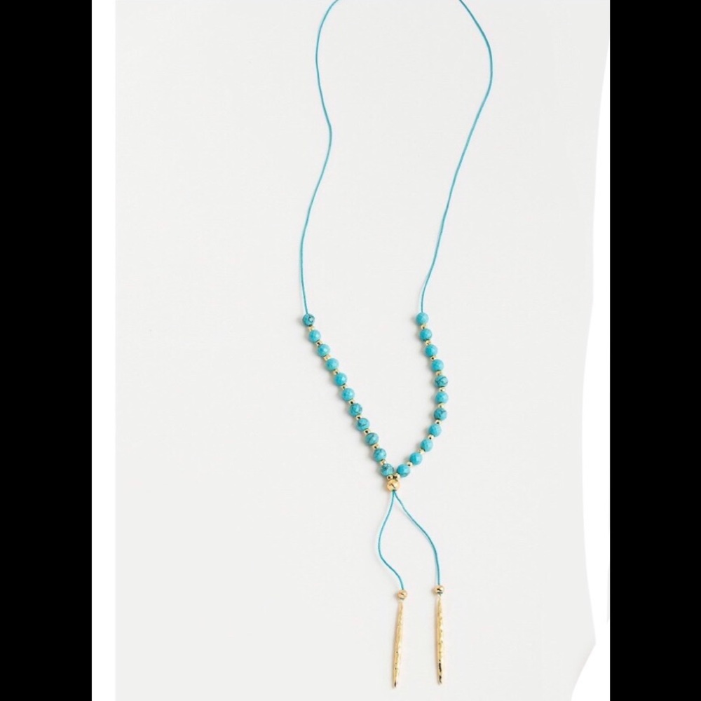 Goriana Gemstone Beaded Turquoise Necklace